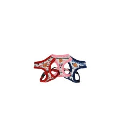 HA7504 Harnais Joy Pinkaholic Red -Animaux Amour Promos Boutique ha7504 harnais joy pinkaholic red 4