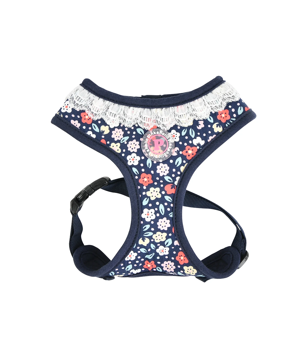 HA7631 Harnais Crocus Navy Pinkaholic 1 HA7631 Harnais Crocus Navy Pinkaholic