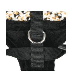 HA7670 Harnais Fourré En Tweed Lucia Noir Pinkaholic -Animaux Amour Promos Boutique ha7670 harnais fourre en tweed lucia noir pinkaholic 2