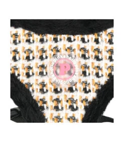 HA7670 Harnais Fourré En Tweed Lucia Noir Pinkaholic -Animaux Amour Promos Boutique ha7670 harnais fourre en tweed lucia noir pinkaholic 3