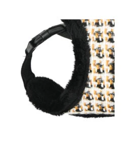 HA7670 Harnais Fourré En Tweed Lucia Noir Pinkaholic -Animaux Amour Promos Boutique ha7670 harnais fourre en tweed lucia noir pinkaholic 4