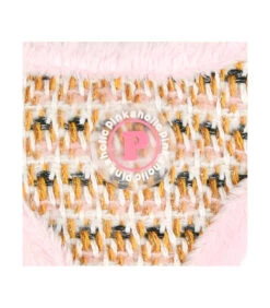 HA7670 Harnais Fourré En Tweed Lucia Rose Pinkaholic -Animaux Amour Promos Boutique ha7670 harnais fourre en tweed lucia rose pinkaholic 2