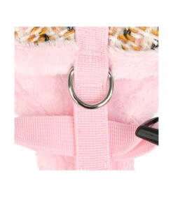 HA7670 Harnais Fourré En Tweed Lucia Rose Pinkaholic -Animaux Amour Promos Boutique ha7670 harnais fourre en tweed lucia rose pinkaholic 3