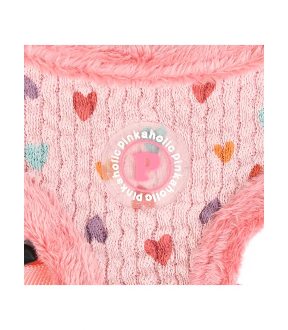 HA7672 Harnais Fourré En Tissu Coeur Merry Rose Pinkaholic 3 HA7672 Harnais Fourré En Tissu Coeur Merry Rose Pinkaholic – Image 3