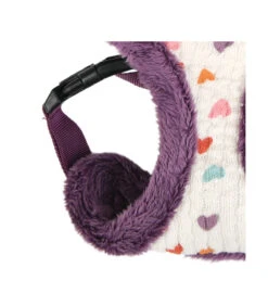 HA7672 Harnais Fourré En Tissu Coeur Merry Violet Pinkaholic -Animaux Amour Promos Boutique ha7672 harnais fourre en tissu coeur merry violet pinkaholic 5