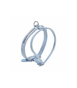 Harnais En Cuir Et Strass Bleu éclat Bobby