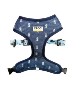 Harnais En Tissu Réversible Et Réglable Imprimé Pirates Croci