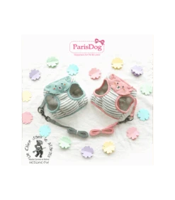 Harnais Laisse Intégrer Ourson Ultra Mignon Parisdog