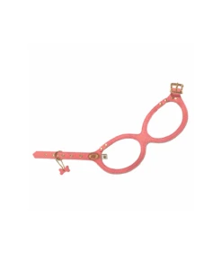 Harnais Lunette En Cuir Souple Coral Pink Buddy Belts