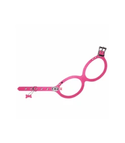 Harnais En Cuir Lunette Luxury Hot Pink Buddy Belts
