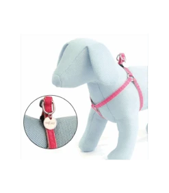 Harnais Réglable Monogramme Rose Croci