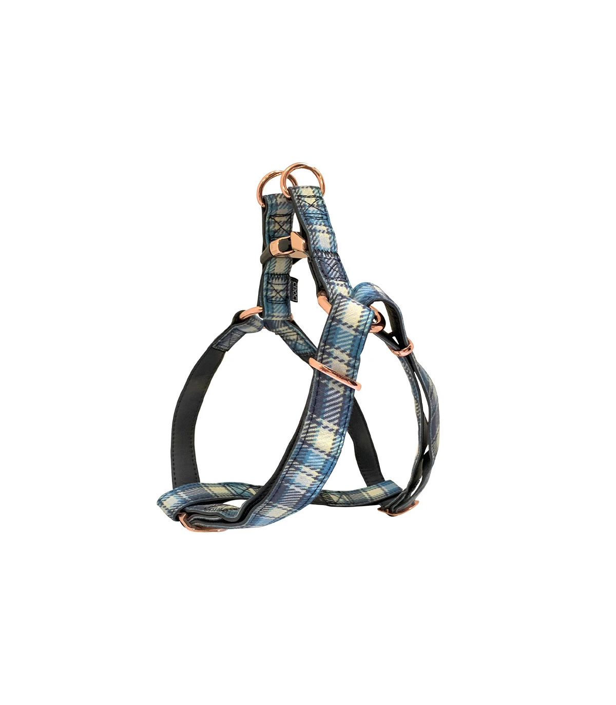 Harnais Tartan Bleu Edimburgh Croci 1 Harnais Tartan Bleu Edimburgh Croci