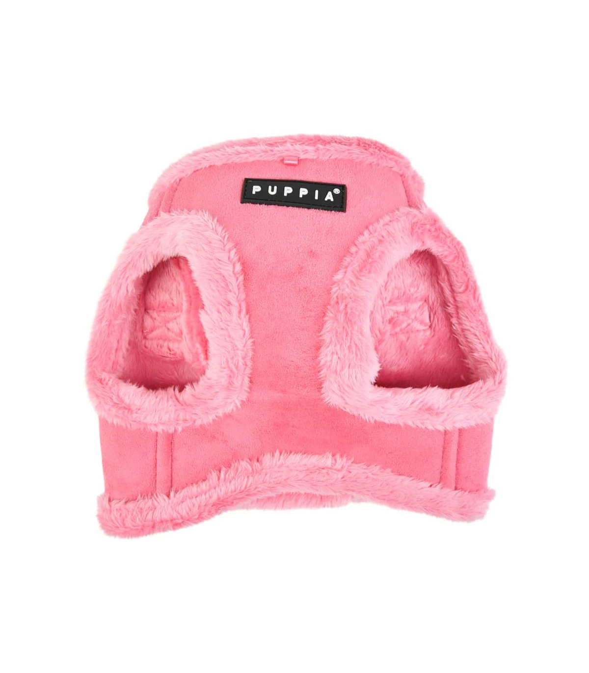 HB1661 Harnais Veste Fourré Façon Peau Peche Pink Puppia 3 HB1661 Harnais Veste Fourré Façon Peau Peche Pink Puppia – Image 3