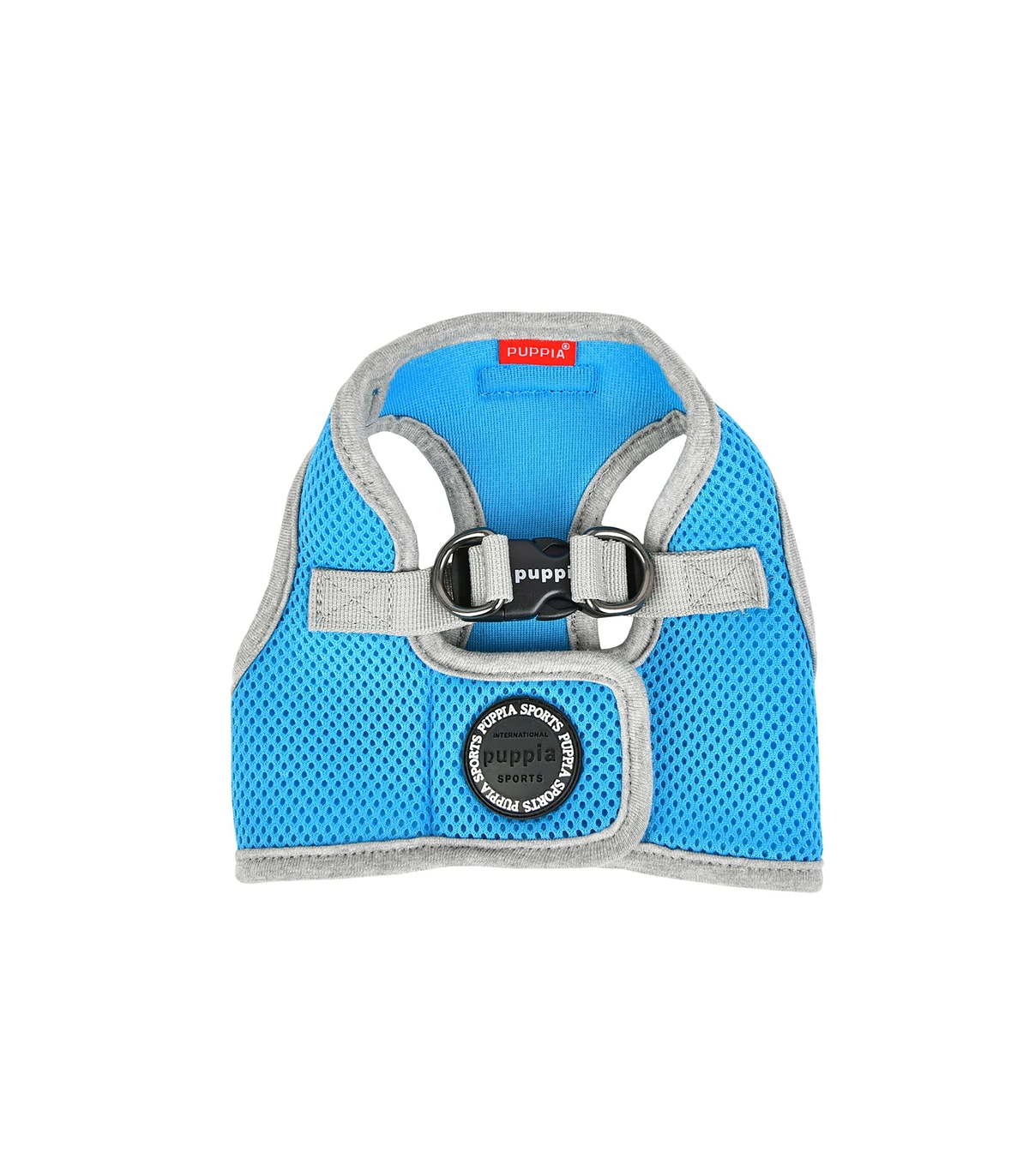 HB1770 Harnais Veste Respirante Bicolore Sky Blue Puppia 2 HB1770 Harnais Veste Respirante Bicolore Sky Blue Puppia – Image 2