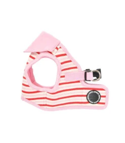 HB1832 Harnais Veste Imprimé Marin Rose Seaman Puppia