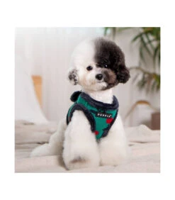 HB1925 Harnais Veste Fourré En Maille Et Cerise Navy Cheryl Puppia -Animaux Amour Promos Boutique hb1925 harnais veste fourre en maille et cerise navy cheryl puppia 8