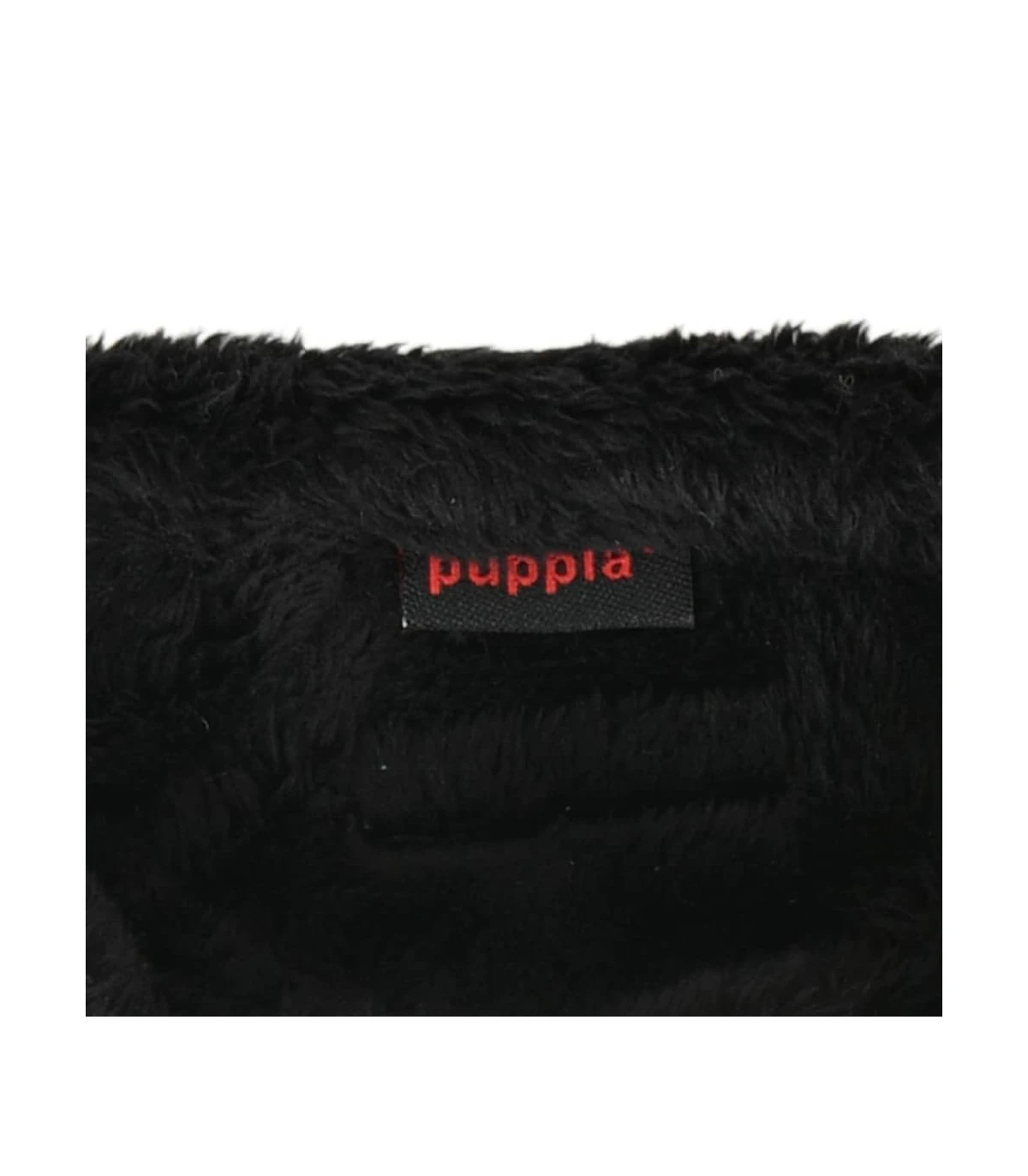 HB1933 Harnais Veste Fourré Motif Fleur Black Hepatica Puppia 6 HB1933 Harnais Veste Fourré Motif Fleur Black Hepatica Puppia – Image 6