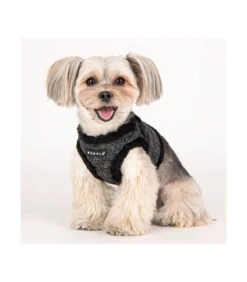 HB1933 Harnais Veste Fourré Motif Fleur Black Hepatica Puppia 16 HB1933 Harnais Veste Fourré Motif Fleur Black Hepatica Puppia -Animaux Amour Promos Boutique hb1933 harnais veste fourre motif fleur black hepatica puppia 7