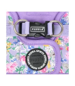HB1959 Harnais Veste Motif Fleuri Mauve Lita Puppia -Animaux Amour Promos Boutique hb1959 harnais veste motif fleuri mauve lita puppia 5