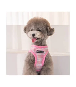 HB1965 Harnais Veste À Carreaux Rose Luke Puppia -Animaux Amour Promos Boutique hb1965 harnais veste a carreaux rose luke puppia 6