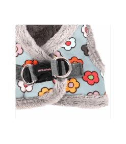 HB7645 Harnais Veste Fourré Aconite Gris Pinkaholic -Animaux Amour Promos Boutique hb7645 harnais veste fourre aconite gris pinkaholic 2