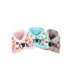 HB7645 Harnais Veste Fourré Aconite Gris Pinkaholic -Animaux Amour Promos Boutique hb7645 harnais veste fourre aconite gris pinkaholic 5