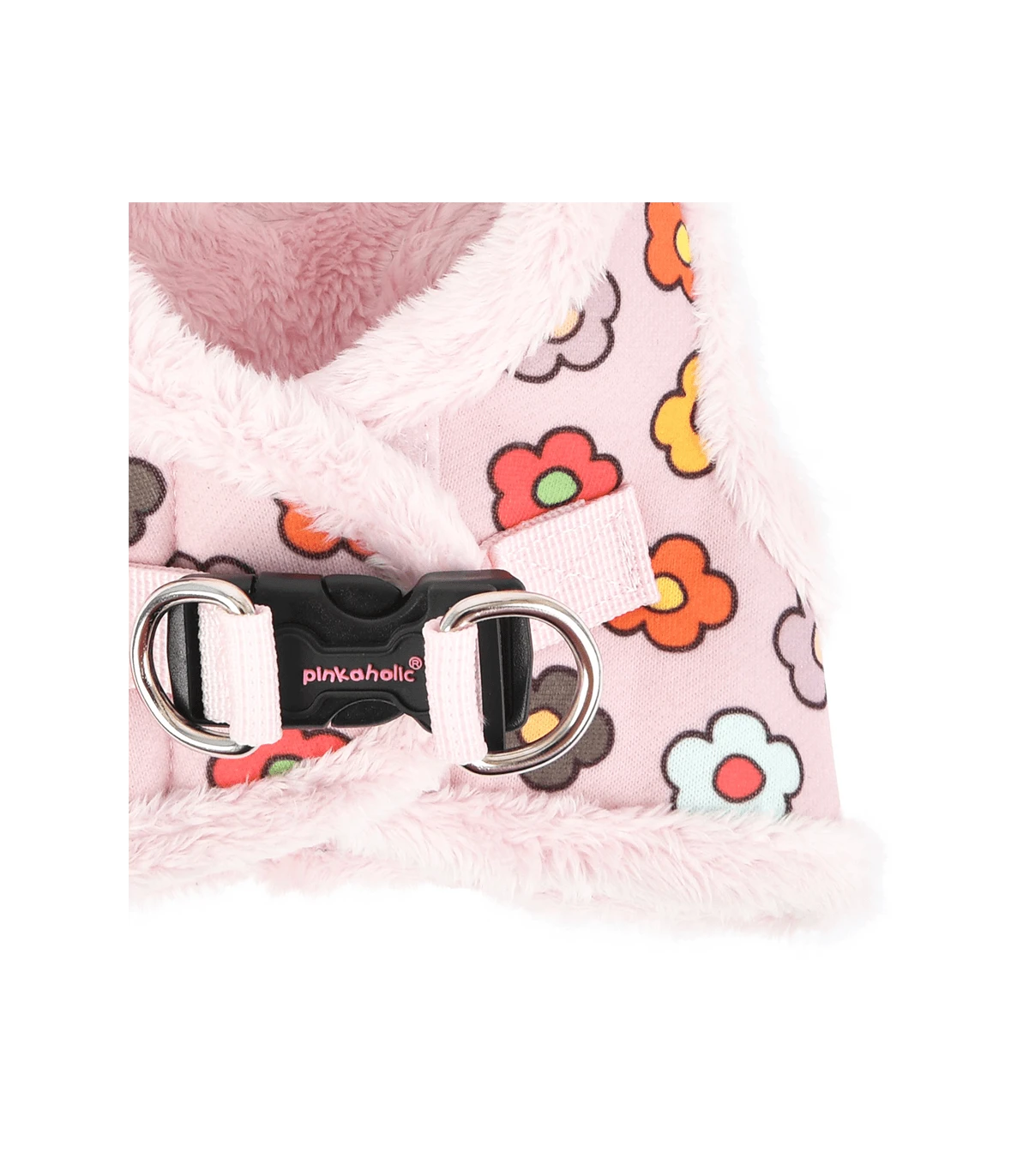 HB7645 Harnais Veste Fourré Aconite Rose Pinkaholic 2 HB7645 Harnais Veste Fourré Aconite Rose Pinkaholic – Image 2