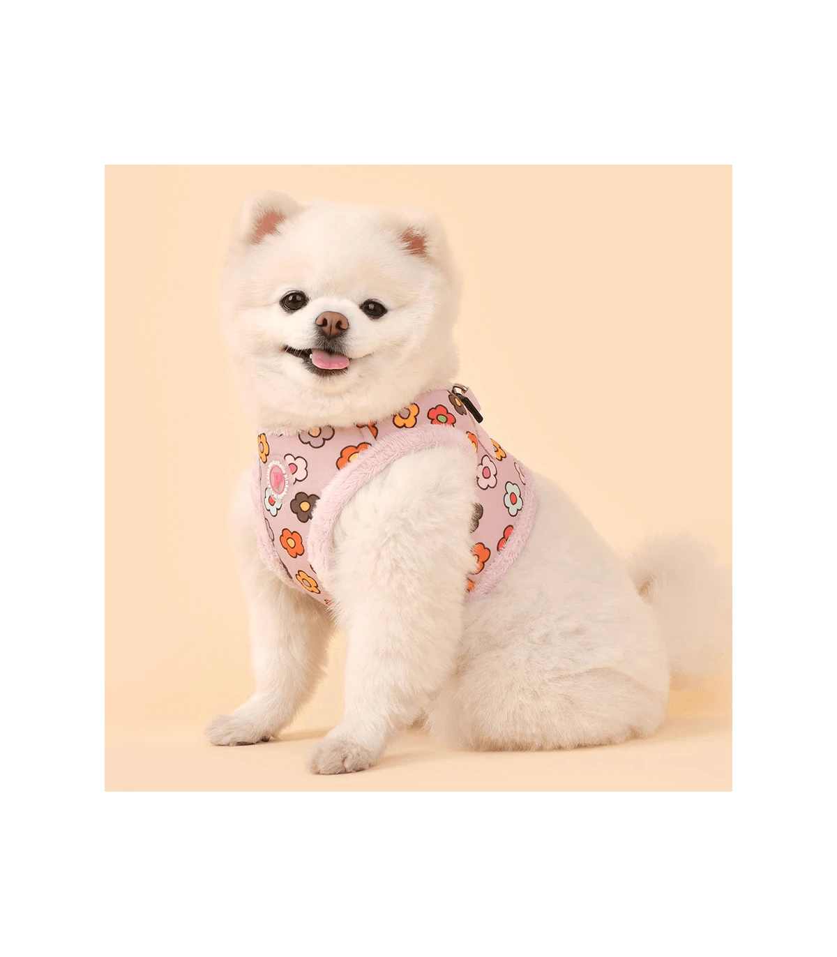 HB7645 Harnais Veste Fourré Aconite Rose Pinkaholic 4 HB7645 Harnais Veste Fourré Aconite Rose Pinkaholic – Image 4