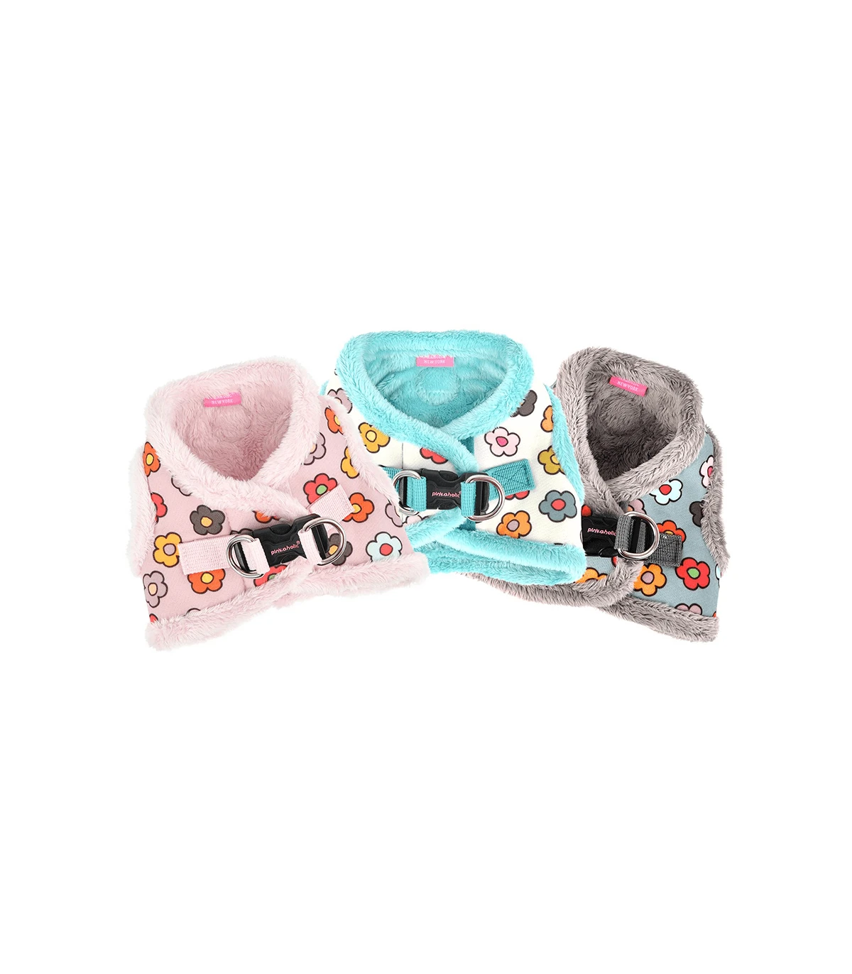 HB7645 Harnais Veste Fourré Aconite Rose Pinkaholic 7 HB7645 Harnais Veste Fourré Aconite Rose Pinkaholic – Image 7