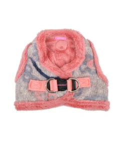 HB7723 Harnais Fourré En Lainage Rose Freesia Pinkaholic -Animaux Amour Promos Boutique hb7723 harnais fourre en lainage rose freesia pinkaholic 2