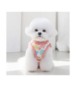 HB7731 Harnais Fourré Imprimé Année 70 Rose Heather Pinkaholic -Animaux Amour Promos Boutique hb7731 harnais fourre imprime annee 70 rose heather pinkaholic 4