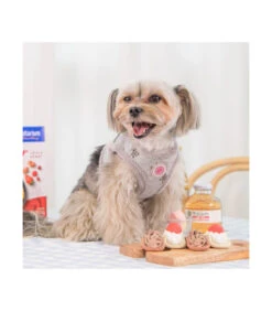 HB7678 Harnais Veste Fourré En Tissu Motif De Noel Eira Gris Pinkaholic -Animaux Amour Promos Boutique hbhb7678 harnais veste fourre en tissu motif de noel eira gris pinkaholic 8