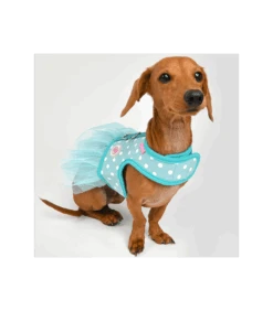 HD7624 Harnais Robe à Pois Bleu Ida Pinkaholic -Animaux Amour Promos Boutique hd7224 harnais robe a pois bleu ida pinkaholic 2