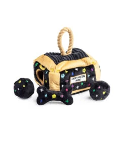 HDD-142 Jouet Coffret De Jeu Chewy Vuiton Noir Haute Digitty Dog