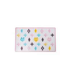 HDD-203 Set De Table Chewy Monogramme Blanc Haute Diggity Dog