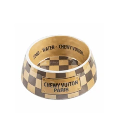 HDD-206 Gamelle Checker Chewy Vuiton Haute Diggity Dog