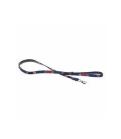 HI1041-TAR Laisse Imprimé écossais Mokka Ferribiella