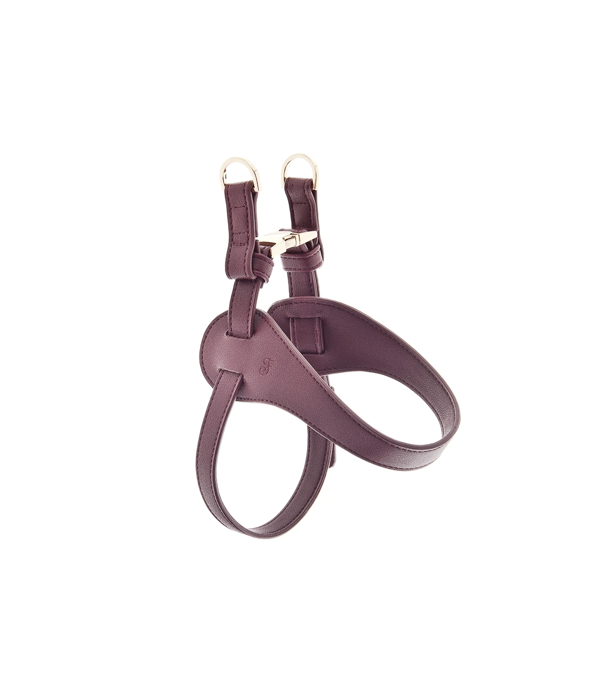 HI1042-BO Harnais En Simili Cuir Bordeaux Mokka Ferribiella 1 HI1042-BO Harnais En Simili Cuir Bordeaux Mokka Ferribiella