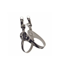 HI1042-LEO Harnais Imprimé Léopard Mokka Ferribiella