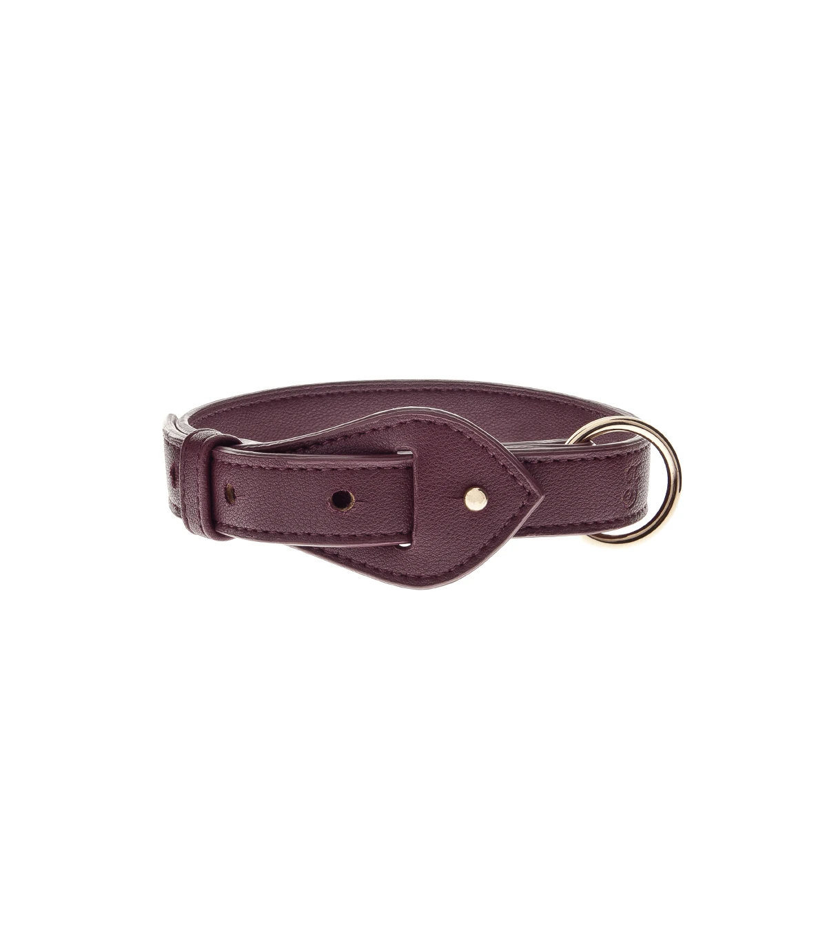 HI1043-BO Collier En Simili Cuir Bordeaux Mokka Ferribiella 2 HI1043-BO Collier En Simili Cuir Bordeaux Mokka Ferribiella – Image 2