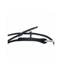 HI1043-BO Collier En Simili Cuir Bordeaux Mokka Ferribiella