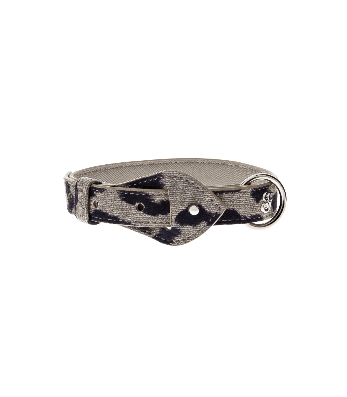 HI1043-LEO Collier Imprimé Léopard Mokka Ferribiella 1 HI1043-LEO Collier Imprimé Léopard Mokka Ferribiella