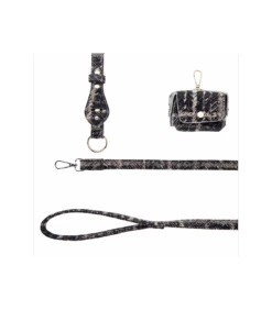 HI1043-PDP Collier Imprimé Carreaux Mokka Ferribiella 5 HI1043-PDP Collier Imprimé Carreaux Mokka Ferribiella -Animaux Amour Promos Boutique hi1043 pdp collier imprime carreaux mokka ferribiella 2