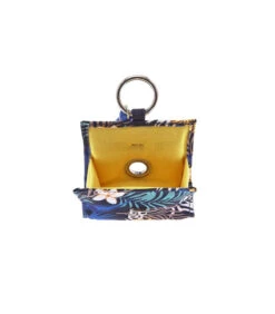 HI1060-AR Porte Sachet Ramasse Crotte Imprimé Floral Noir Et Orange Kami Ferribiella -Animaux Amour Promos Boutique hi1060 ar porte sachet ramasse crotte imprime floral noir et orange kami ferribiella 2