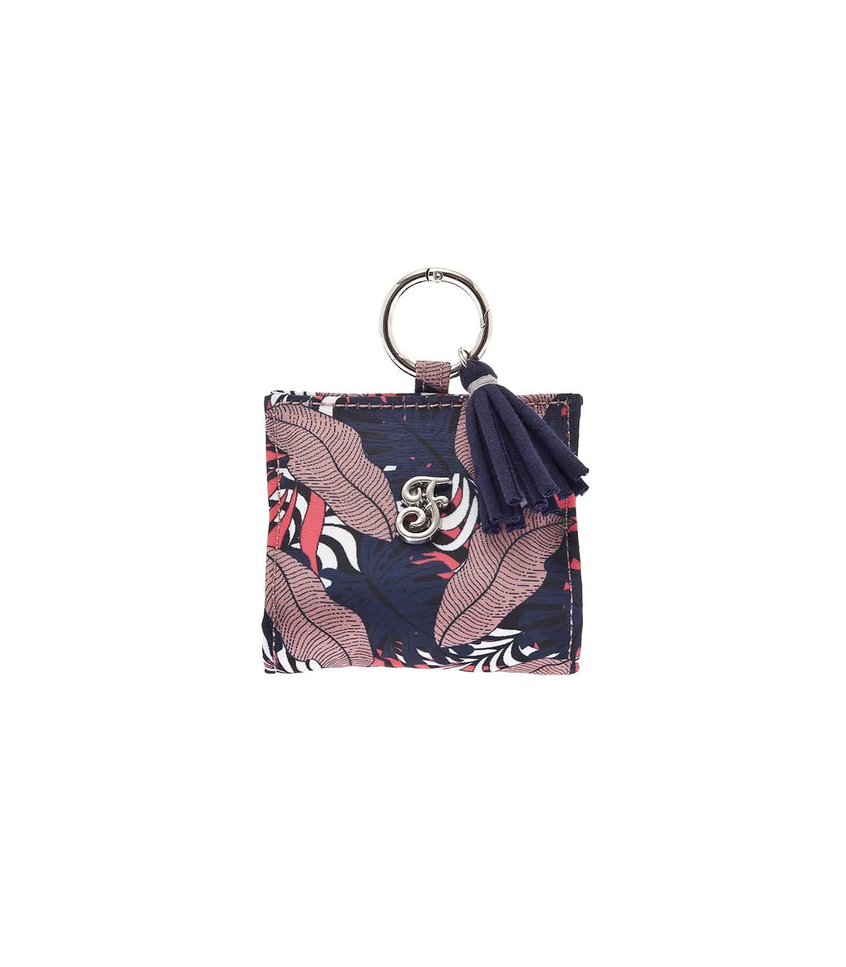 HI1060-RA Porte Sachet Ramasse Crotte Imprimé Floral Navy Et Rose Kami Ferribiella 1 HI1060-RA Porte Sachet Ramasse Crotte Imprimé Floral Navy Et Rose Kami Ferribiella