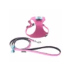 HI311RA Ensemble Harnais Et Laisse Fiocco Pink Ferribiella