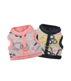 HJ7723 Harnais Veste Fourré En Lainage Rose Freesia Pinkaholic -Animaux Amour Promos Boutique hj7723 harnais veste fourre en lainage rose freesia pinkaholic 5