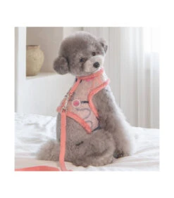 HJ7723 Harnais Veste Fourré En Lainage Rose Freesia Pinkaholic -Animaux Amour Promos Boutique hj7723 harnais veste fourre en lainage rose freesia pinkaholic 6