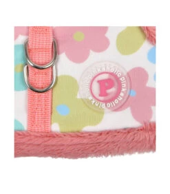 HJ7731 Harnais Veste Fourré Imprimé Année 70 Rose Heather Pinkaholic -Animaux Amour Promos Boutique hj7731 harnais veste fourre imprime annee 70 rose heather pinkaholic 2