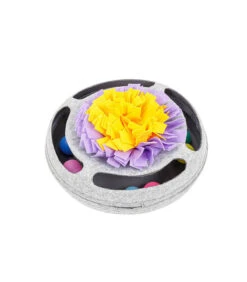 Jouet Interactif Puzzle Et Anti Ennui Pour Chat Gris Injoya